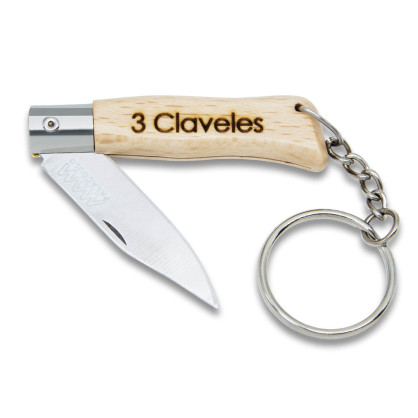 Pocket knife with key ring
