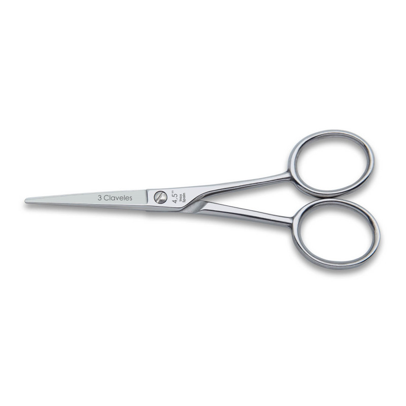 Ciseaux Moustache Droit Inox forgé
