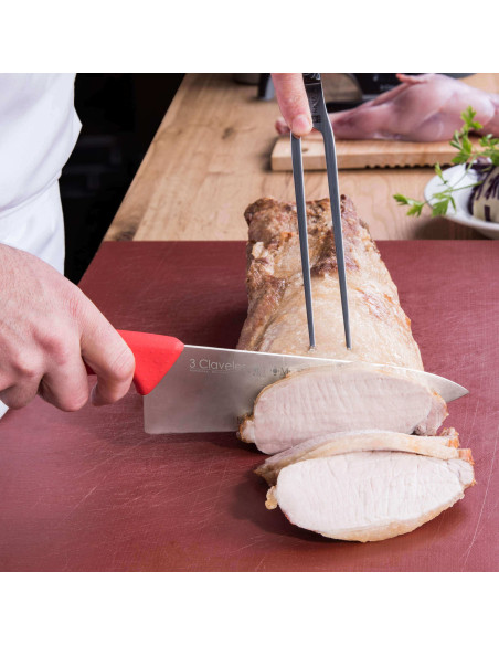 Cuchillo Cocinero Proflex Rojo