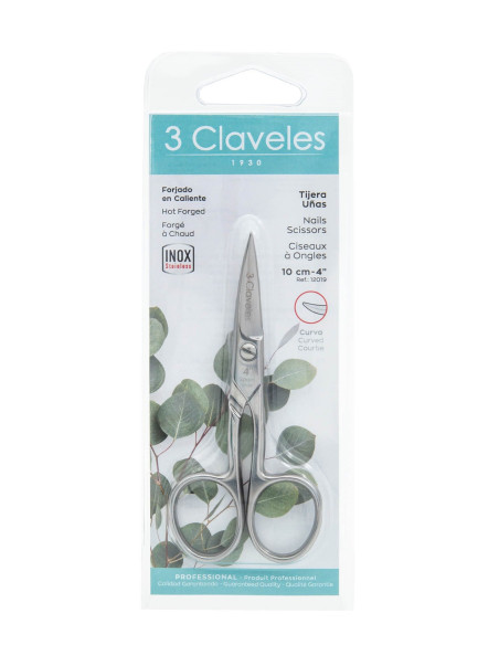 Ciseaux Ongles Courbe Inox forgé