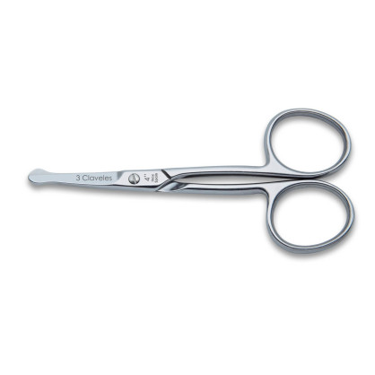 Ciseaux Bébé Courbe Inox forgé