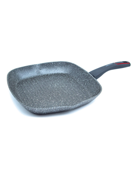 Sartén Grill 28 x 28 x 4,5 cm Grey