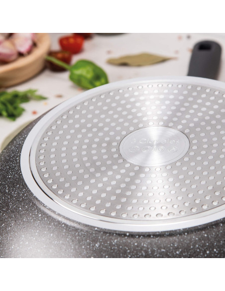 Wok Ø 28 cm. Grey