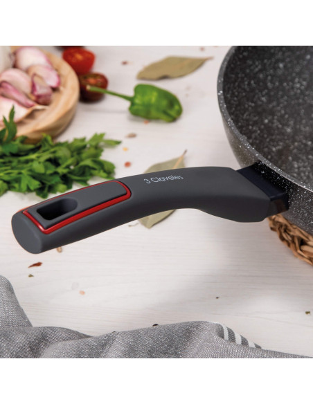 Wok 28 Ø Grey