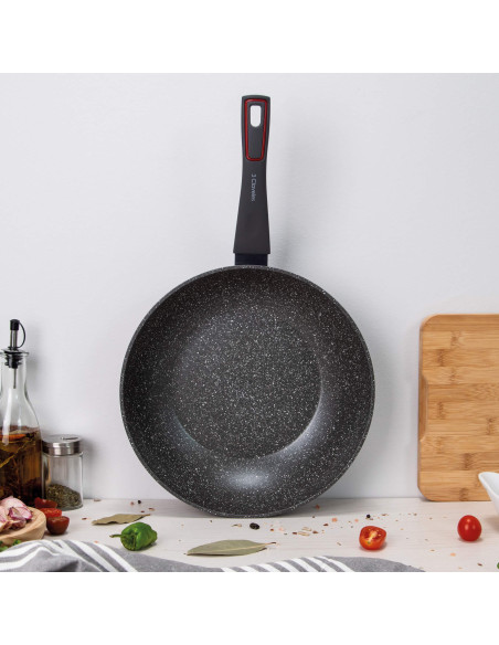 Wok Ø 28 cm. Grey