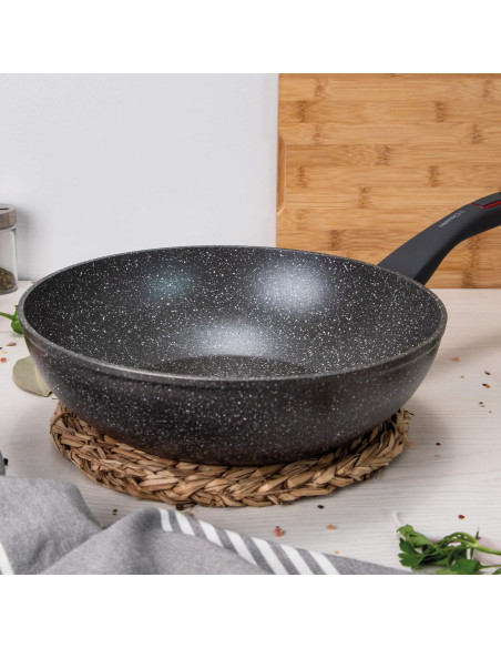 Wok 28 Ø Grey
