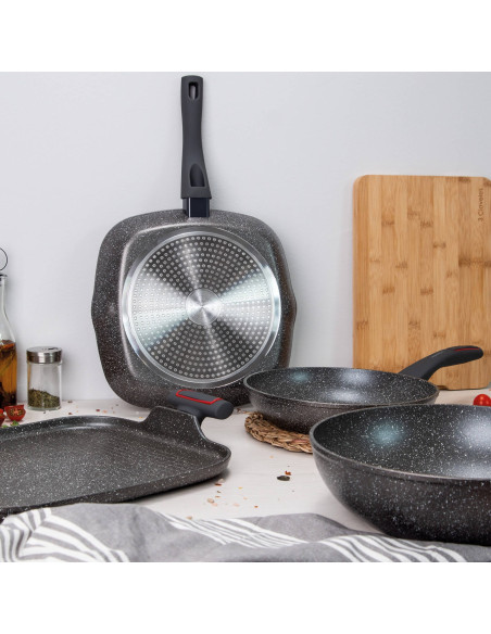 Wok Ø 28 cm. Grey