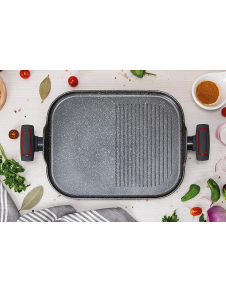 Grill 25,5 x 28,3 x 1,3 cm Grey