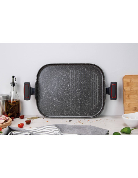 Grill 35,5 x 28,3 x 1,3 cm Grey