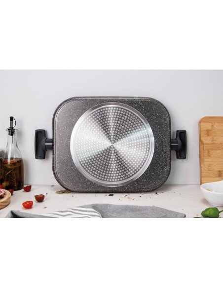 Grill 25,5 x 28,3 x 1,3 cm Grey