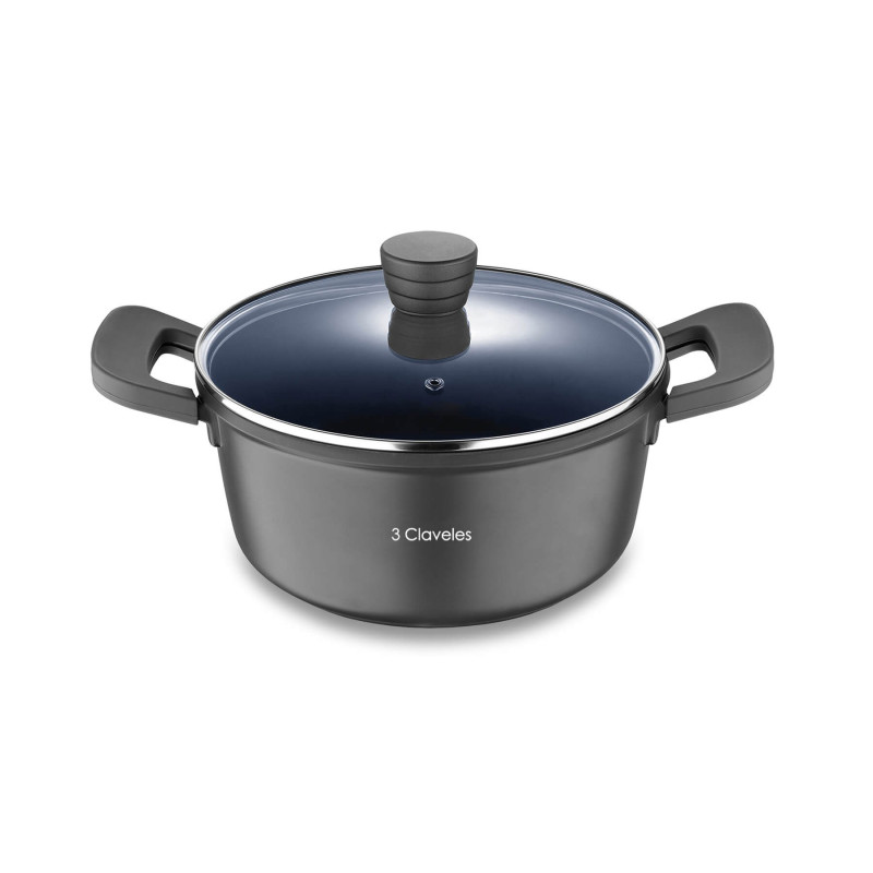 Cocotte avec couvercle Ø 28 cm. Dark