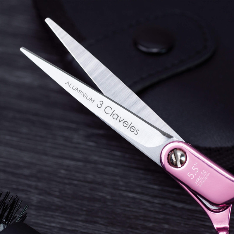 Ciseaux Coiffure Dur rose