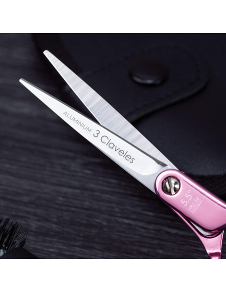 Ciseaux Coiffure Dur rose