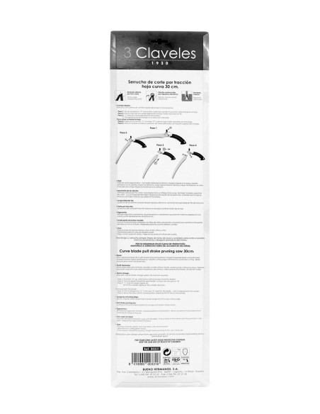 Curved Blade Pull Stroke Pruning Saw 30 cm