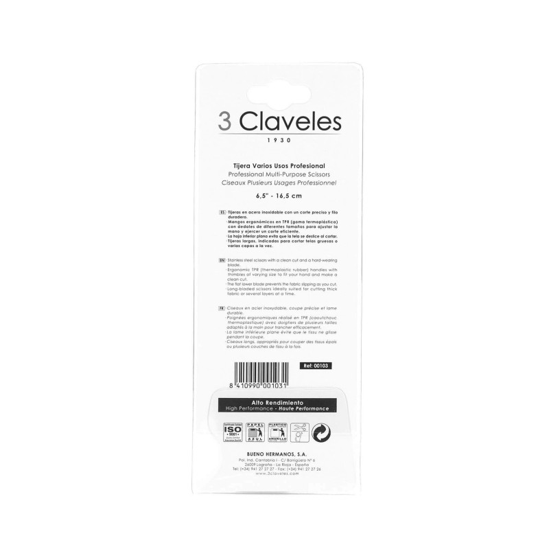 3CLAVELES_Tijera_Varios_Usos