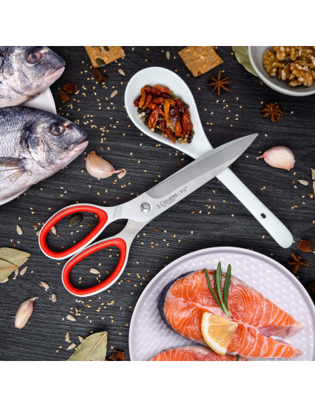 Left-Handed Large Kitchen - Fish Shears