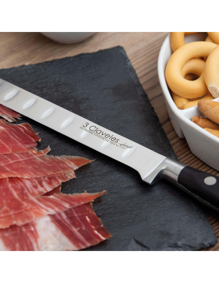Couteau à Jambon-Saumon Forgé