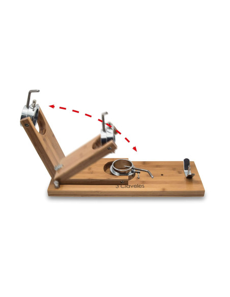 Soporte Jamonero Giratorio Plegable madera