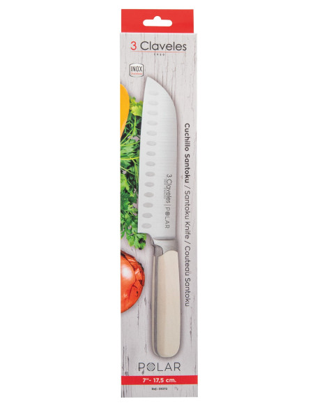 Cuchillo Santoku Polar