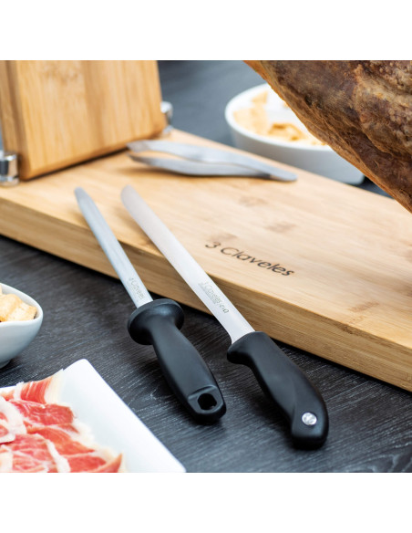 Evo Slicing Knife & Sharpening Steel Set