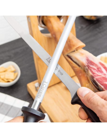 Evo Slicing Knife & Sharpening Steel Set