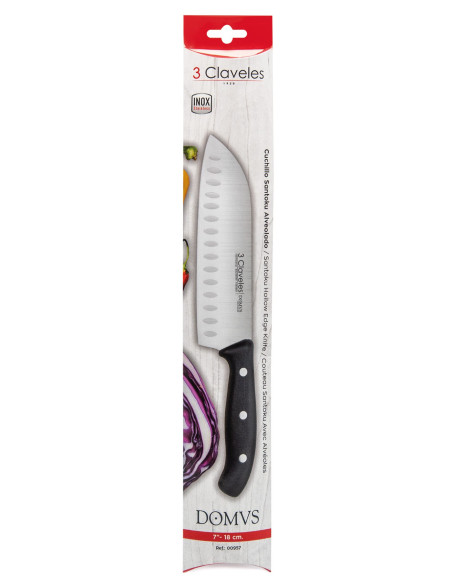 Cuchillo Santoku Alveolado Domvs