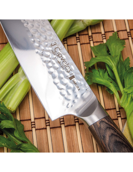 Cuchillo Santoku Sakura
