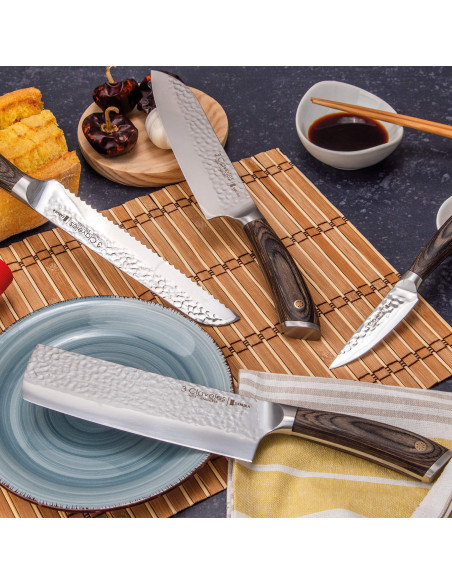 Cuchillo Santoku Sakura