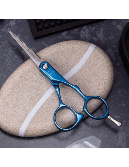 Dur Hairdressing Scissors blue