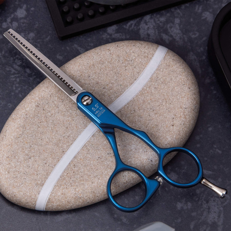 Ciseaux Coiffure Dur Es 28 bleu