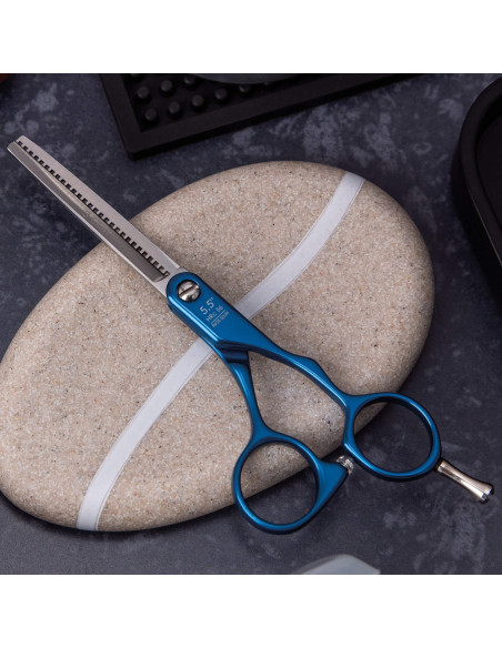 Dur Es 28 Hairdressing Scissors blue