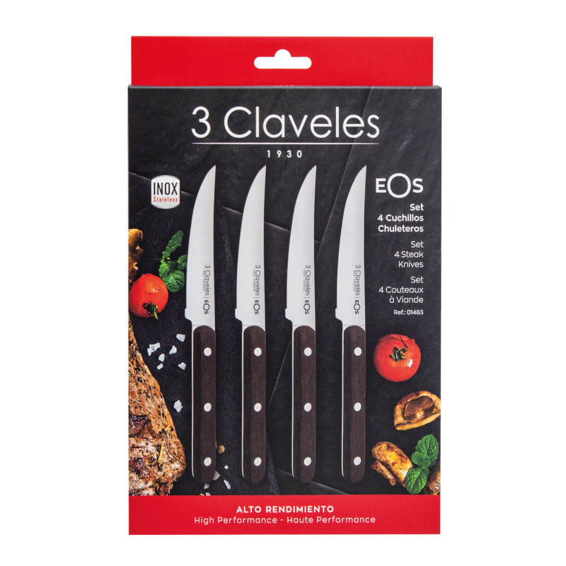 Set 4 Couteaux à Steak Eos