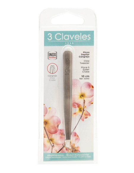 Pince à épiler Crabe Inox
