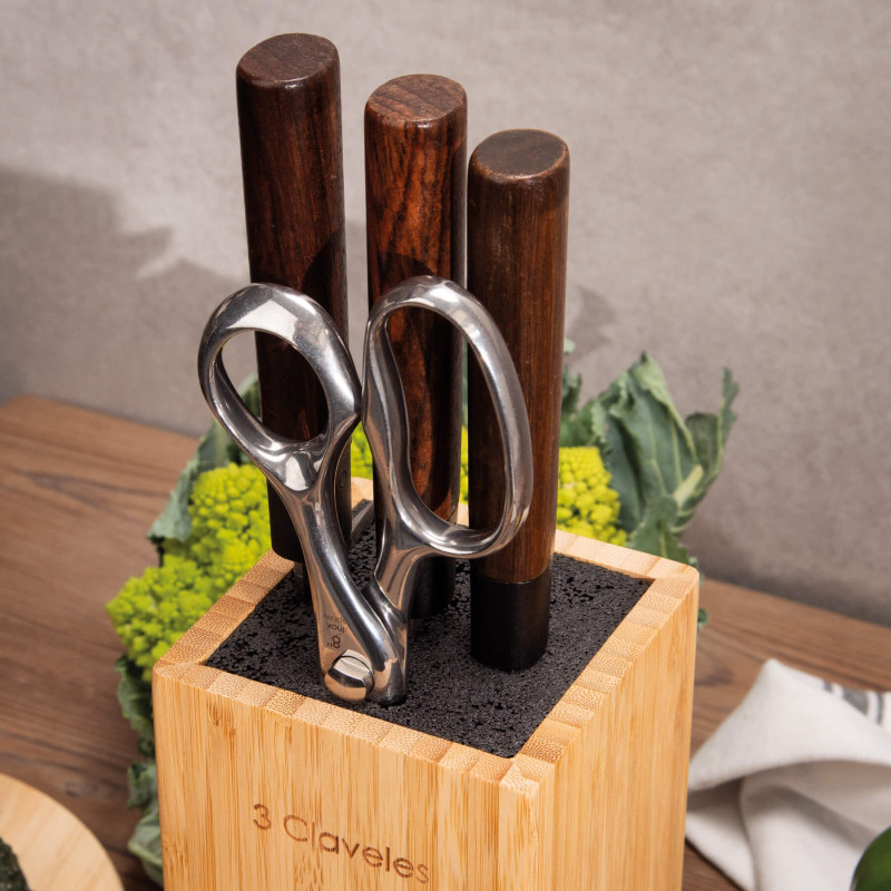 Bloc Universel Bambou | 3 Claveles