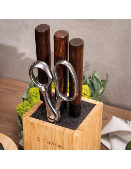 Bloc Universel Bambou | 3 Claveles