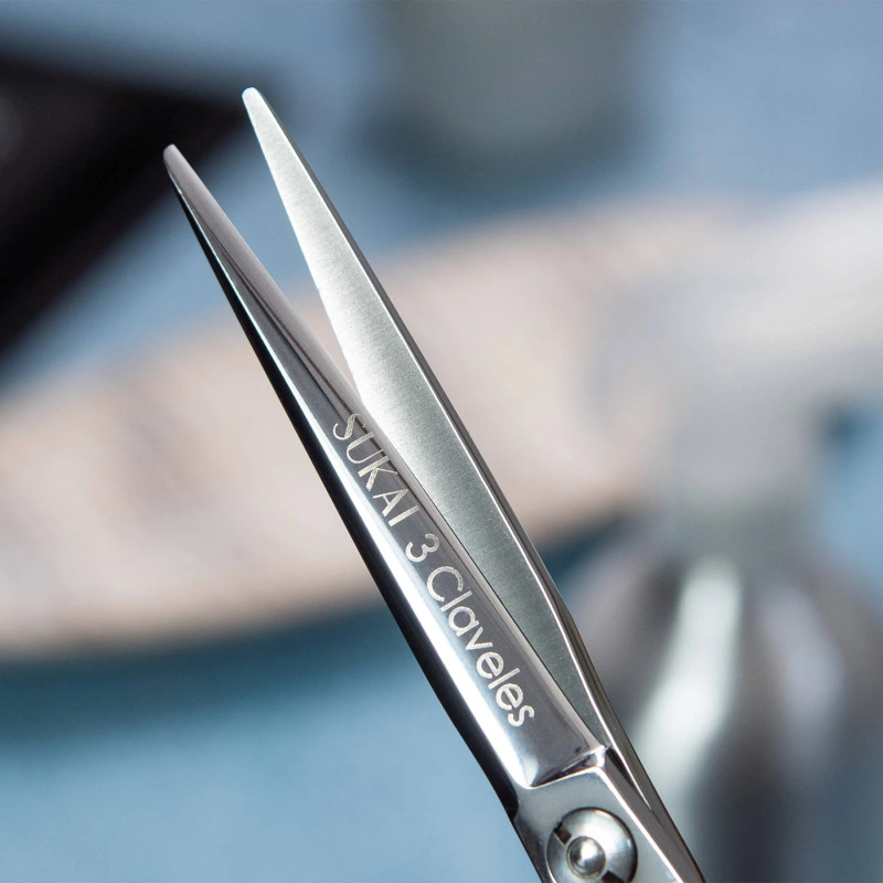 Ciseaux Coiffure Sukai | 3 Claveles