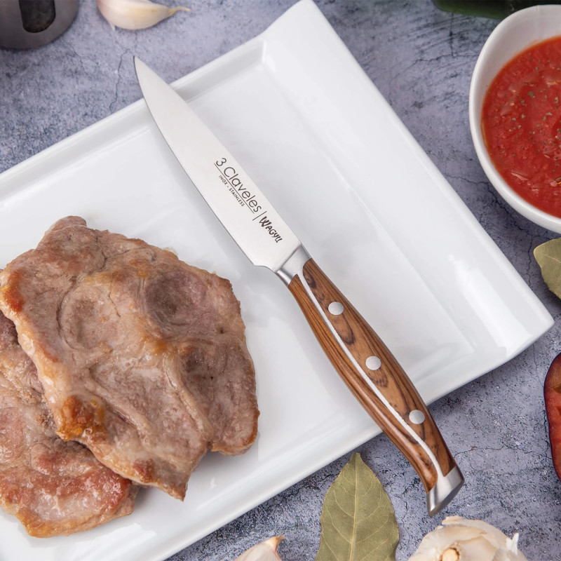 Set 4 Couteaux à Steak Wagyu | 3 Claveles