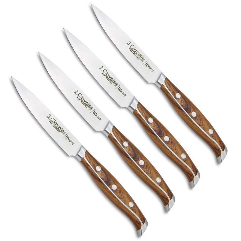 Set 4 Couteaux à Steak Wagyu | 3 Claveles
