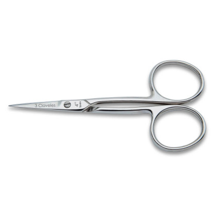 Straight Cuticle Scissors forged | 3 Claveles