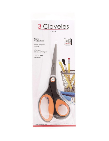Multi Purpose Scissors Orange | 3 Claveles