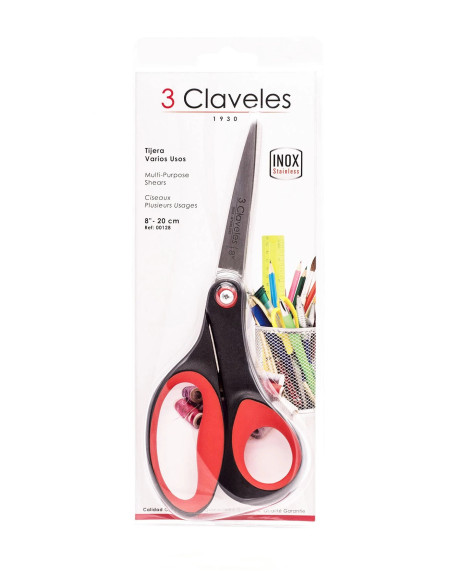 Multi Purpose Scissors Red | 3 Claveles