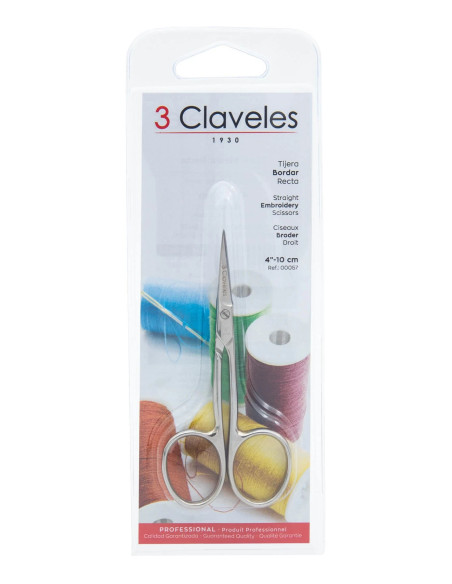Straight Embroidery Scissors | 3 Claveles