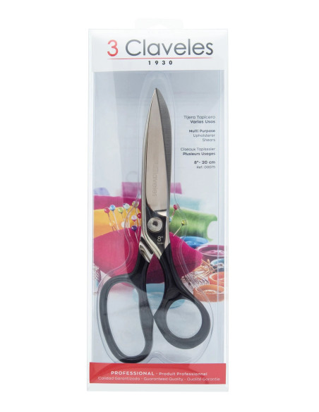 Ciseaux Tapissier Plusieurs Usages | 3 Claveles