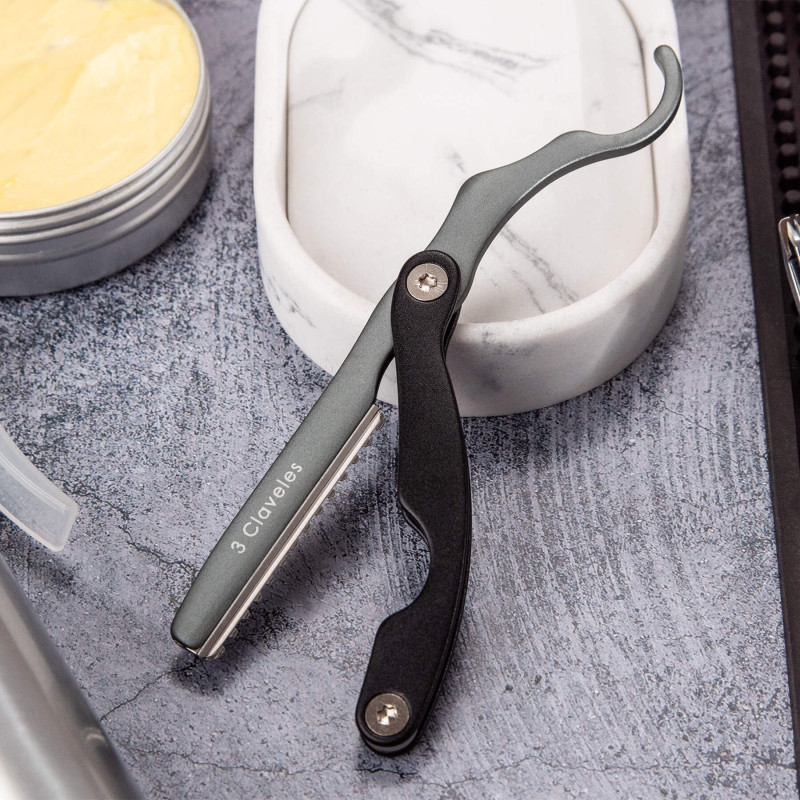 Rasoir Coiffure Noir Ergo | 3 Claveles