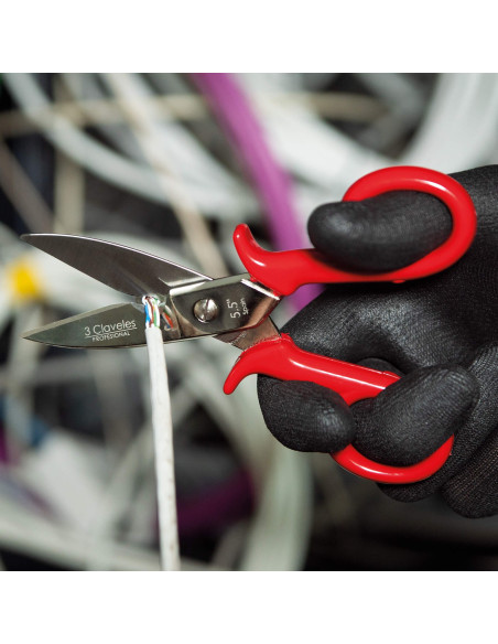 Ciseaux Electricien Professionnel | 3 Claveles
