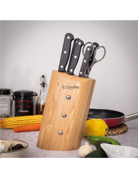 Bloc de Coutellerie Ash Uniblock | 3 Claveles