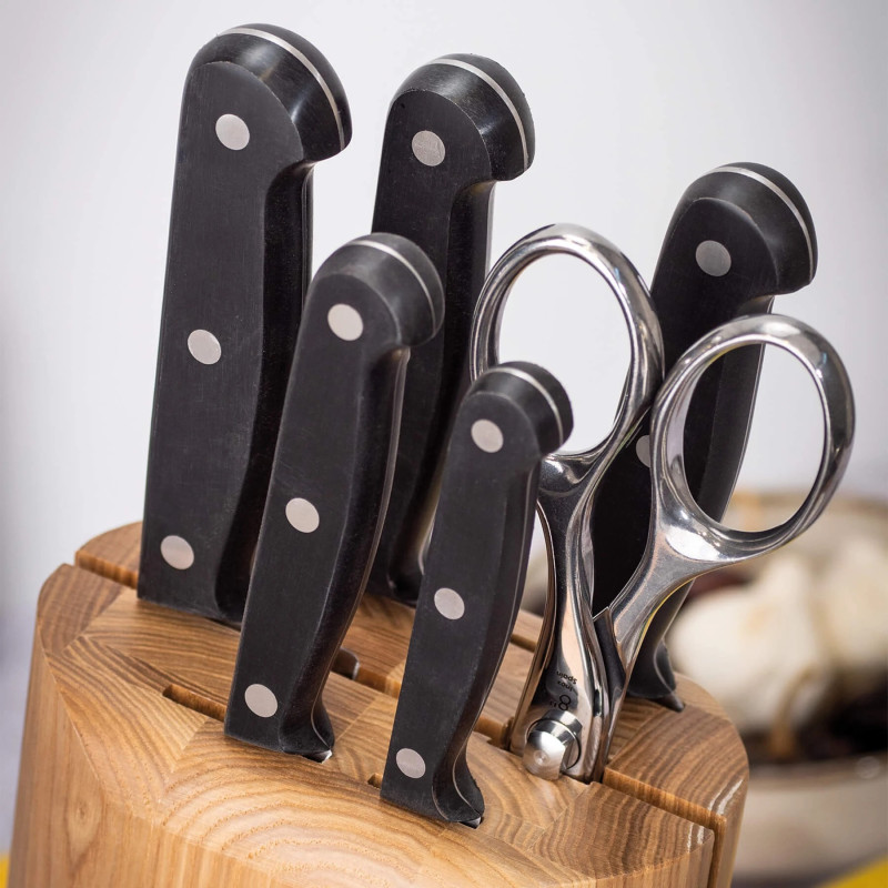 Ash Uniblock Cutlery Block | 3 Claveles