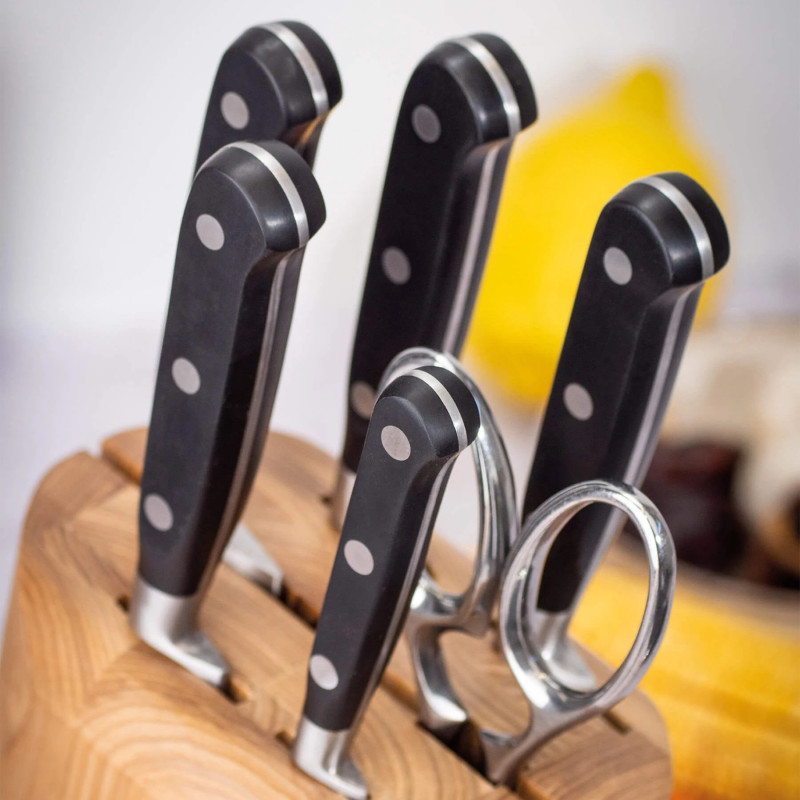 Ash Forgé Cutlery Block | 3 Claveles