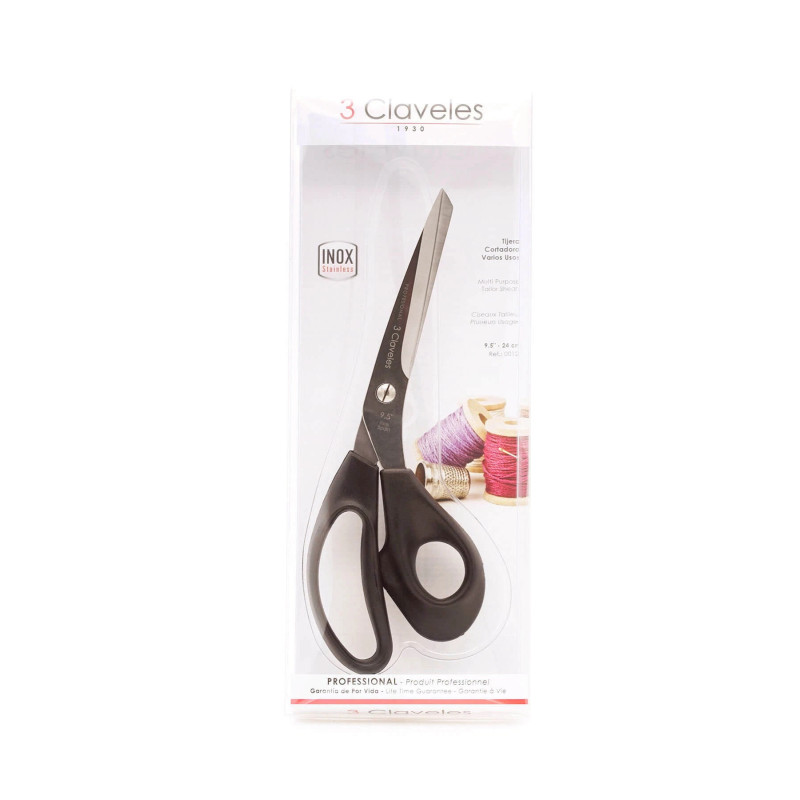 Multi Purpose Tailor Shears 9,5" | 3 Claveles