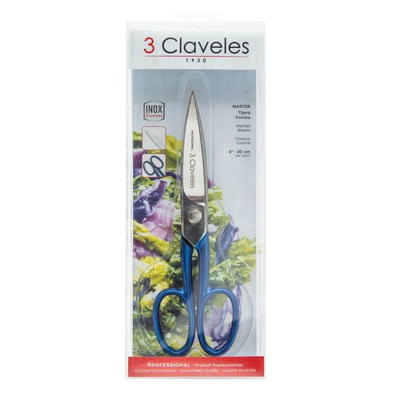 Master Kitchen Shears Blue | 3 Claveles